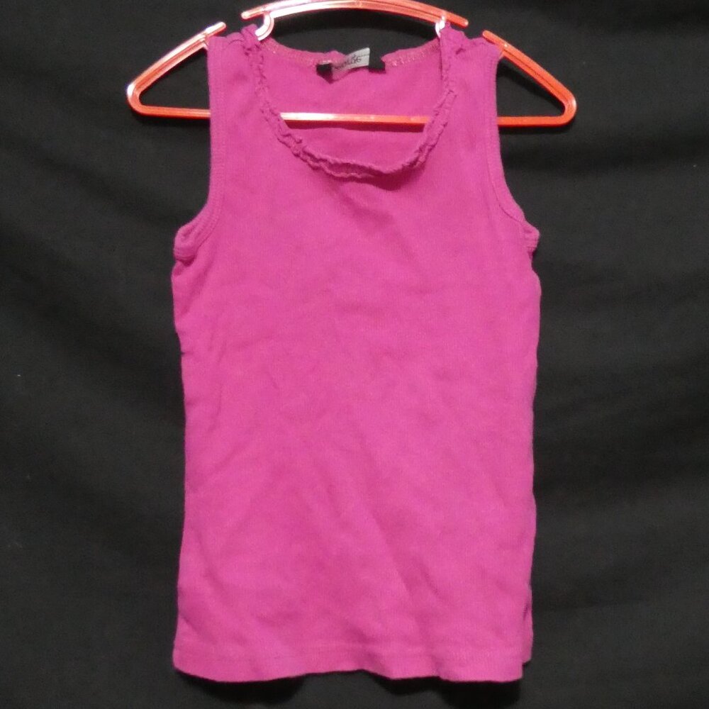 GEORGE | size 6 kids, girls | Ribbed Pink Tank Top